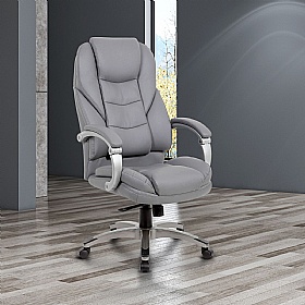 Motion Synchronous High Back Bonded Leather Office