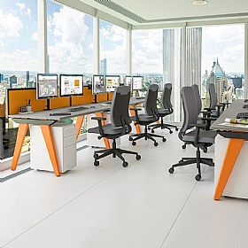 Tract Shades Rectangular Starter Bench Office Desks
