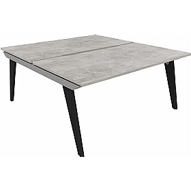 Tract Shades 2 Person Rectangular Back to Back Bench Desks