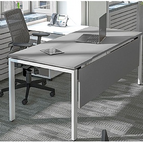Apex Goalpost Executive L-Shaped Corner Office Desk