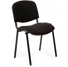 SwiftStack Black Frame Stacking Conference Chairs