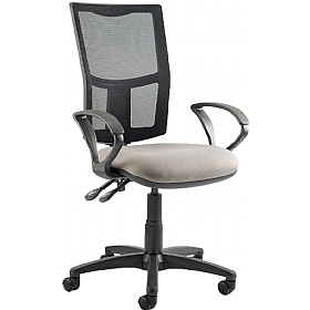 Haddon 2-Lever Mesh Back Operator Chairs