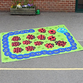 Back to Nature Chloe Caterpillar Numeracy & Literacy Outdoor Play Mat