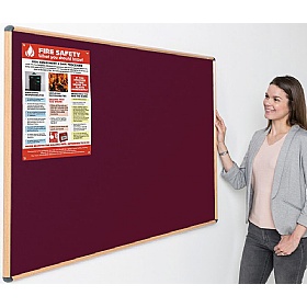 Shield Wood Effect Noticeboards
