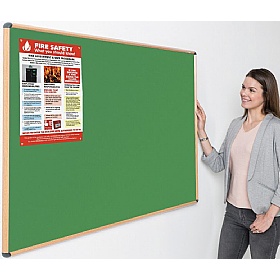 Shield Wood Effect Noticeboards