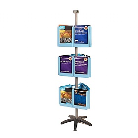 Expanda-Stand Freestanding Carousel Leaflet Dispensers