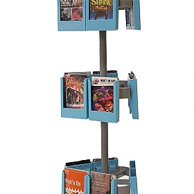 Expanda-Stand Freestanding Carousel Leaflet Dispensers