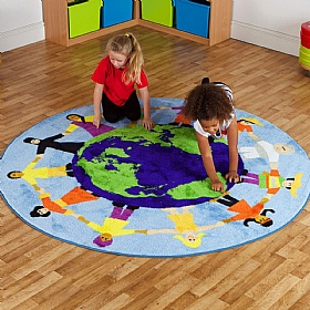 Children of the World Multi-Cultural Carpet