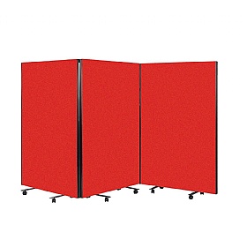 BusyScreen Mobile Floor Standing Partition Screens
