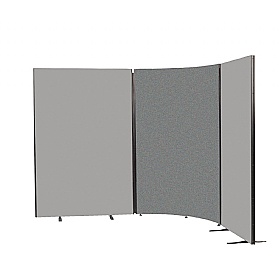 BusyScreen Floor Standing Corner Partition Screens