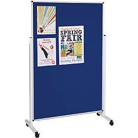 InfoHub Height Adjustable Mobile Noticeboards