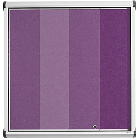 Resist-a-Flame Sliding Door Noticeboards