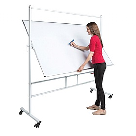 WriteOn Non-Magnetic Revolving Whiteboards