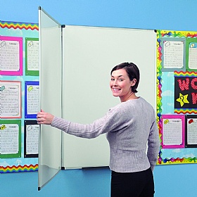 WriteOn Non-Magnetic Spacesaver Whiteboards