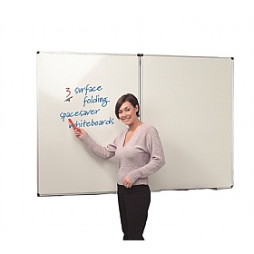 WriteOn Non-Magnetic Spacesaver Whiteboards