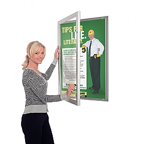 QuickSign Locking Poster Case