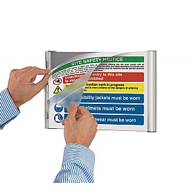 QuickSign Snap Frames