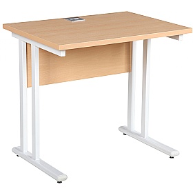 Horizon Compact Deluxe Rectangular Cantilever Office Desks