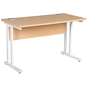 Horizon Compact Deluxe Rectangular Cantilever Office Desks