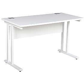 Horizon Compact Deluxe Rectangular Cantilever Office Desks