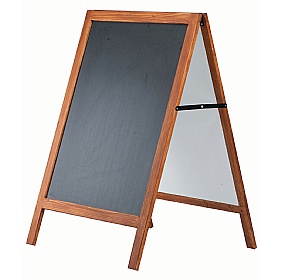 Wood Edged Chalkboard A-Frames