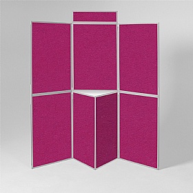 BusyFold Light Freestanding Displays