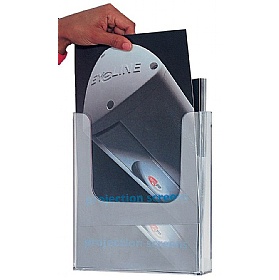 Acrylic Single Pocket Leaflet Dispenser