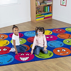 Emotions Interactive Rectangular Carpet