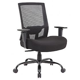Isla Bariatric 27 Stone 24 Hour Mesh Office Chair