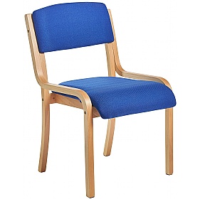 Prague Wooden Frame Stacking Office Chairs