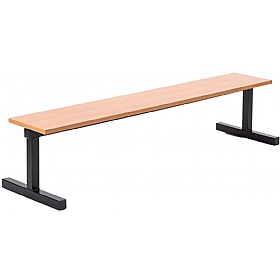 Accord Fully Welded Wood Effect Bench Seats