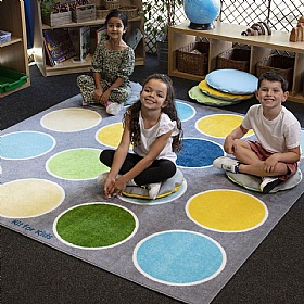 Lake Circles Placement Carpet