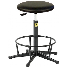 ESD Static Dissipative Vinyl Draughtsman Stools