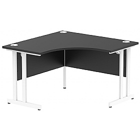 Eclipse Black Corner Office Desks