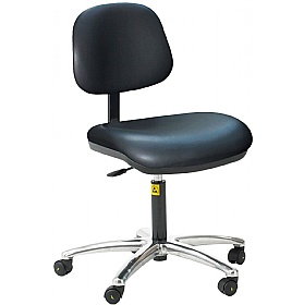 ESD Static Dissipative Ergonomic Vinyl Chairs