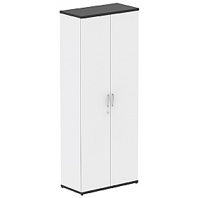 Obsidian Duo Black Wooden Office Cupboards