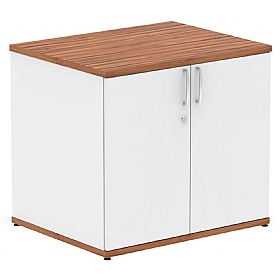 Flex Duo Desk High Wooden Office Cupboards