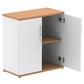 Flex Duo Wooden Office Cupboards