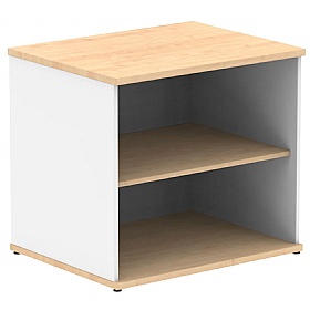 Flex Duo Desk High Wooden Office Bookcases