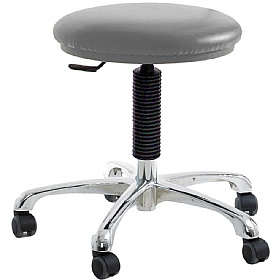 Clean Room Vinyl Stool with HEPA Air Filter