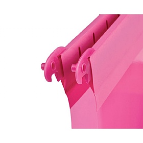 Rexel Multifile Secura Assorted Colours Foolscap Suspension Files - Pack of 10