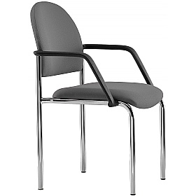 Arena 4-Leg Meeting and Conference Chairs with Arms - Office Furniture