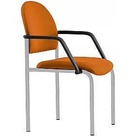 Arena 4-Leg Meeting and Conference Chairs with Arms - Office Furniture