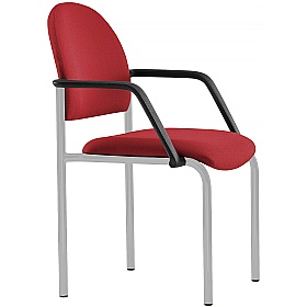 Arena 4-Leg Meeting and Conference Chairs with Arms - Office Furniture