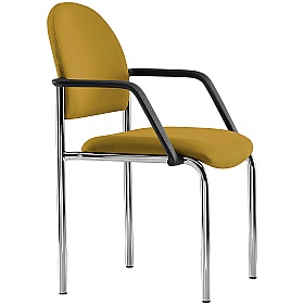 Arena 4-Leg Meeting and Conference Chairs with Arms - Office Furniture