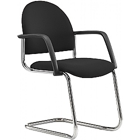 Arena Cantilever Stacking Meeting and Conference Chairs with Arms - Office Furniture