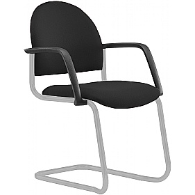 Arena Cantilever Stacking Meeting and Conference Chairs with Arms - Office Furniture