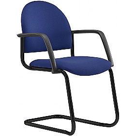 Arena Cantilever Stacking Meeting and Conference Chairs with Arms - Office Furniture
