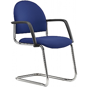 Arena Cantilever Stacking Meeting and Conference Chairs with Arms - Office Furniture