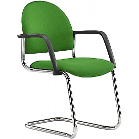 Arena Cantilever Stacking Meeting and Conference Chairs with Arms - Office Furniture